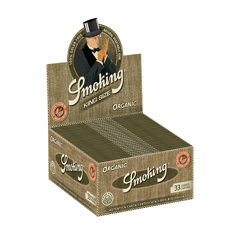 Set 50 Smoking King size Organic SMK0046