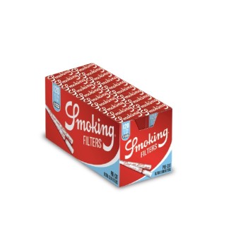 Cutie cu 20 pachete Smoking Filters Precut Ultra Slim 120 bucati SMK0098