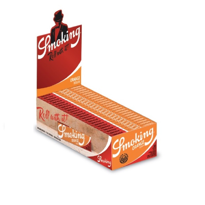 Set 50 pachete Foite Smoking Regular Orange60 SMK2199