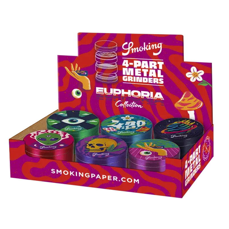 Set 6 Grindere Smoking Euphoria 50 mm Diverse Modele SMK2497
